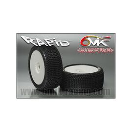RAPID Tyres in CS compound glued on rims (Pair)