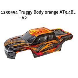 Carrosserie Truggy orange AT3.4BL-V2