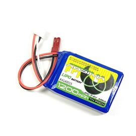 Accus de radiocommande TX LiPo 2S 7.4V 1200mAh SC (BEC-plug)