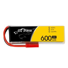 Tattu Lipo 600mAh 3.7V 30C 1S1P JST