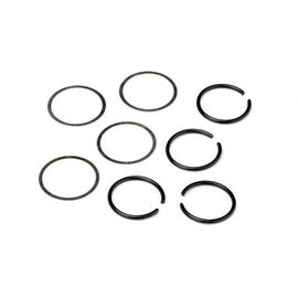 EINGANGSWELLE CLIPS / SCHEIBEN SET (4ST)