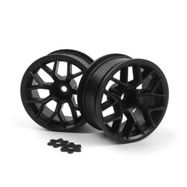 RTR WHEEL 26MM BLACK 9MM OFFSET (Pr)