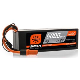 SPMX50004S100H5 5000mAh 4S 14.8V 100C Smart LiPo Hardcase IC5