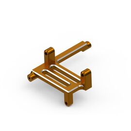 Support de servo de changement de vitesse en aluminium (orange)