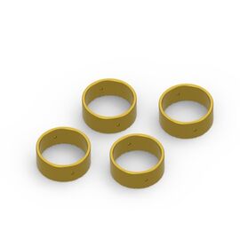 Jeu de poids de roue (laiton/4 pièces)