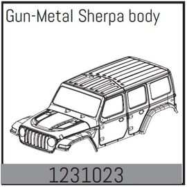 Karosserie gun-met. - Sherpa