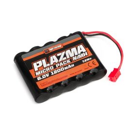 Plazma 6.0V 1200mAh NiMH Micro RS4 Battery Pack