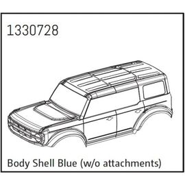 Body Shell blue (w/o attachments) - BronX