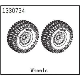 Pre-mounted Tires (2) - BronX