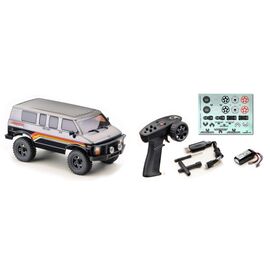 1:18 EVO Crawler Rock Van V2 2-gear gunmetal RTR