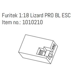 Furitek 1:18 Lizard PRO BL ESC