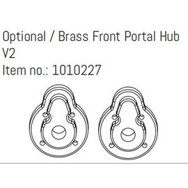 Opt. Brass Front Portal Hub V2 - EVO GOAT