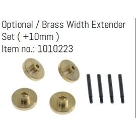 Opt. Brass Width Extender Set (+10mm) - EVO GOAT