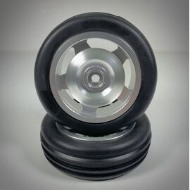 1:10 Aluminium Buggy Wheel Set 2WD front free-wheeling (2)