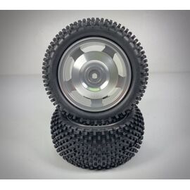 1:10 Aluminium Buggy Wheel Set 2WD rear 12mm Hex (2)