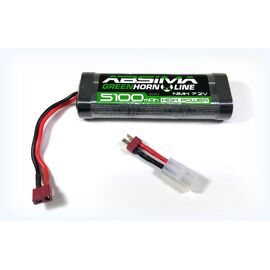 Stick Pack NiMH 7.2V 5100 Greenhorn V2 (T-Plug + Tamiya Adaptor)