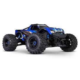 M.TRUCK Wide-MAXX 1:10 4WD EP RTR BLUE SANS chargeur et SANS accu
