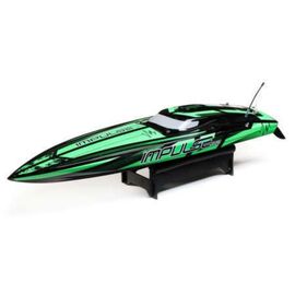 BATEAU IMPULSE 32" 837mm EP RTR blk/grn SANS accu et SANS chargeur PRIX NET/NET SANS RABAIS