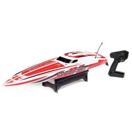 BATEAU IMPULSE 32" 837mm EP RTR Wht/Red SANS accu et SANS chargeur PRIX NET/NET SANS RABAIS