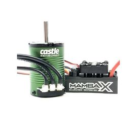 MOTEUR/VARIATEUR 1/10 1410 3800kv /MAMBA X SCT SENS. 5mm WP