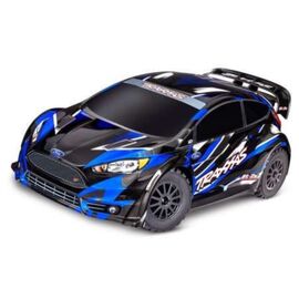 ON-ROAD FORD FIESTA 1:10 4WD EP RTR BLUE BL-2s BRUSHLESS SANS chargeur et SANS accu