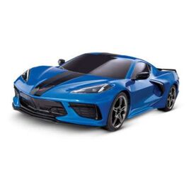 CORVETTE C8 1:10 4WD EP RTR BLUE - 4TEC 3.0  (sans accu et chargeur)