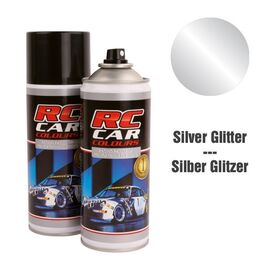 Peinture RC CAR Gris Glitter (Spray 150ml)