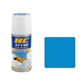 Peinture RC Styro Bleu Clair (Spray 150ml)