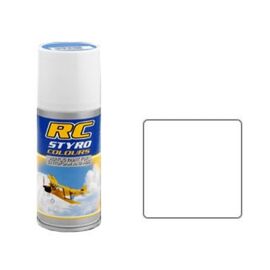 Peinture RC Styro Blanc (Spray 150ml)