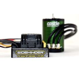 MOTEUR/VARIATEUR SHORT COURSE 1/10 1410 3800kv 4-POLE/SIDEWINDER SCT WP