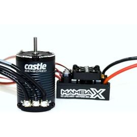MOTEUR/VARIATEUR 1/10 1406 2200kv /MAMBA X SENSOR. 25.2V WP