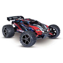 M.TRUCK E-REVO 1:16 4WD EP RTR RED/BLUE w/USB-C Charger & Battery
