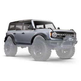 Body, Ford Bronco (2021), complete, I conic Silver (painted) (includes gril le, side mirrors, door handles, fende