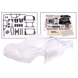 Body, Maxx Slash (clear, requires pai nting)/ window masks/ decal sheet (in cludes body support, body plastics, l