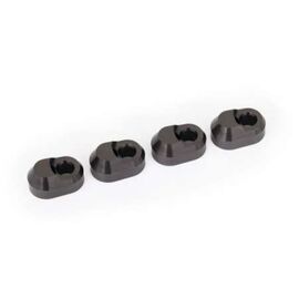 Suspension pin retainer, 6061-T6 alum inum (gray-anodized) (4)