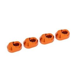 Suspension pin retainer, 6061-T6 alum inum (orange-anodized) (4)