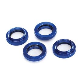 Spring retainer (adjuster), blue-anod