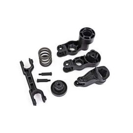 Steering bellcranks/ servo saver/ ser vo saver spring/ draglink/ 3x20mm sho ulder screws (2)