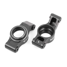 Carriers, stub axle (gray-anodized 60 61-T6 aluminum) (left & right)
