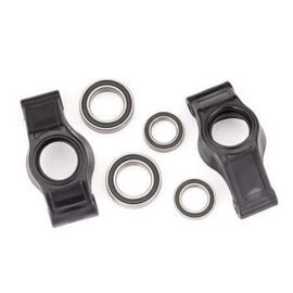 Carriers, stub axle (rear) (left & ri ght)/ 20x32x7mm bearings (2)/ 15x24x5 mm bearings (2)