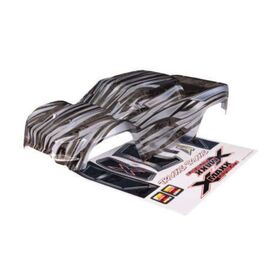 Body, X-Maxx Ultimate, ProGraphix (gr aphics are printed, requires paint & final color application)/ decal sheet