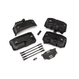 Chassis conversion kit, TRX-4 (long t o short wheelbase) (includes rear upp er & lower suspension links, front &