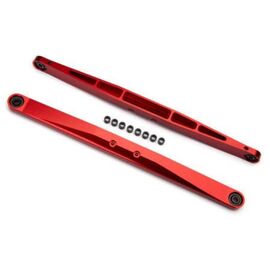 Trailing arm, aluminum (red-anodized) (2) (assembled with hollow balls)