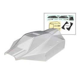 Body, Jato┬« 4X4 Brushless (also fits Jato┬« 4X4 VXL) (clear, requires paint ing)/window masks, decal sheet