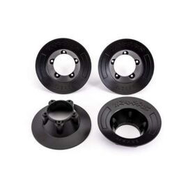Wheel covers, black (4) (fits #9572 w heels)