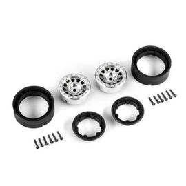 Wheels, 1.0', Method Race Wheels 105 Beadlock (satin chrome, beadlock) (2)