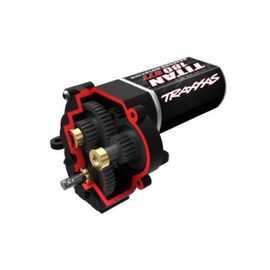 Transmission, complete (high range (t rail) gearing) (16.6:1 reduction rati o) (includes Titan 87T m