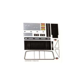 DECAL SHEET TRX-4M CHEV K10