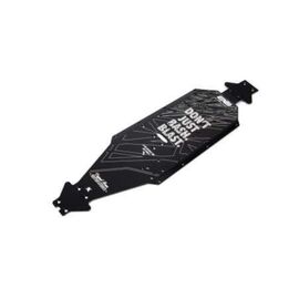 Aluminum Chassis CNC 7075 T6 LWB Blac k