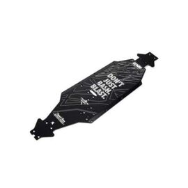 Aluminum Chassis CNC 7075 T6 LWB Blac k